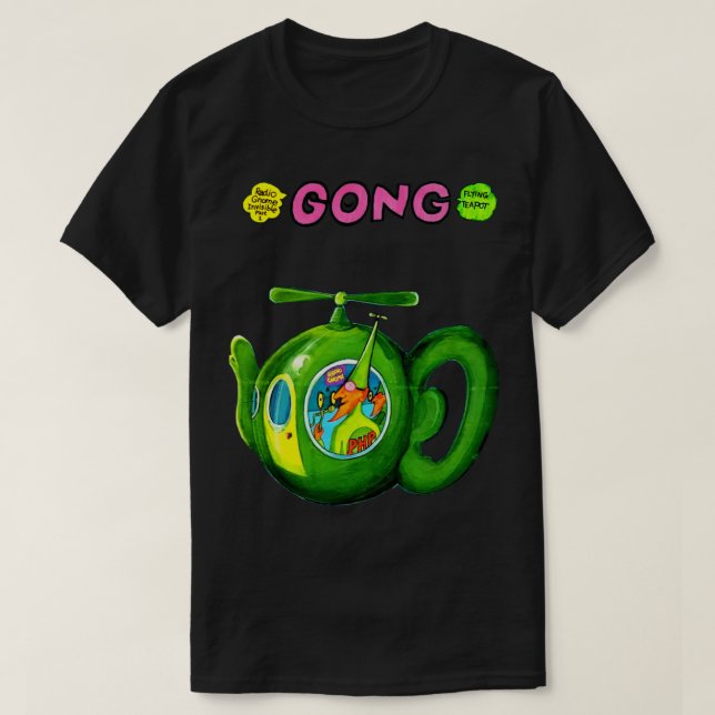 Gong Flying Teapot Classic T-Shirt (Design Front)