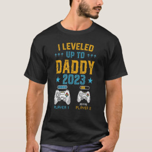 Gonna Be a Dad I Levelled Up to Daddy u2013 Unique T-Shirt