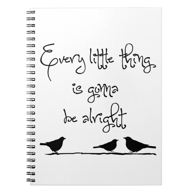 Gonna Be Alright Notebook (Front)