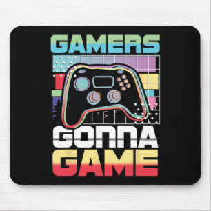 Gonna Game Video Game Player Gaming Funny Mouse Mat