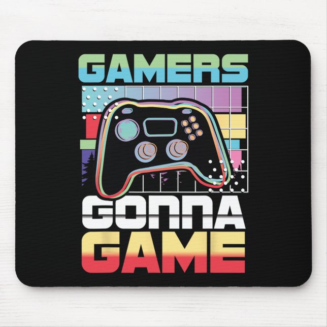 Gonna Game Video Game Player Gaming Funny  Mouse Mat (Front)