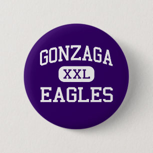 Gonzaga - Eagles - College - Washington 6 Cm Round Badge