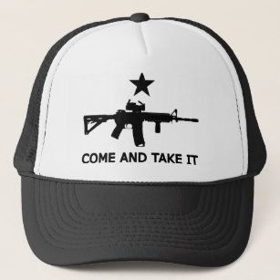 Gonzales Flag AR15 "Come and Take It" Trucker Hat