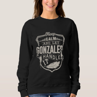 Gonzales Last Name Shirt Gonzales Name Birthday