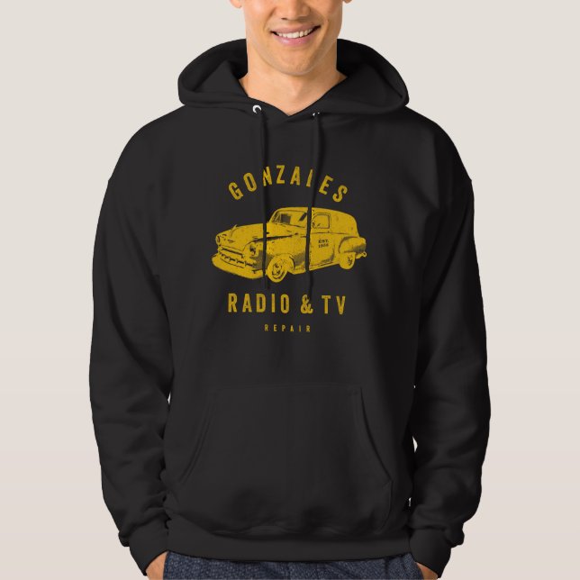 Gonzales Radio & TV Repair Hoodie (Front)