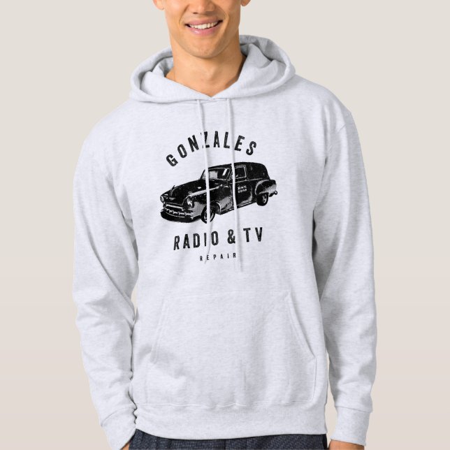 Gonzales Radio & TV Repair Hoodie (Front)