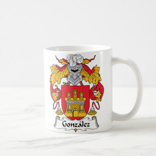 Gonzalez Family Crest Coffee Mug