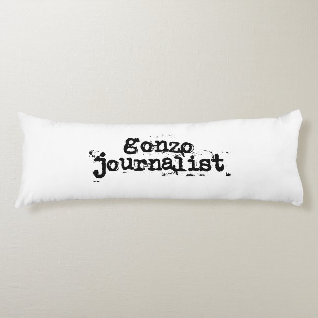 Gonzo Journalist Body Cushion (Front)