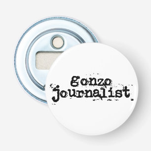 Gonzo Journalist Bottle Opener