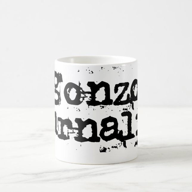Gonzo Journalist Coffee Mug (Center)