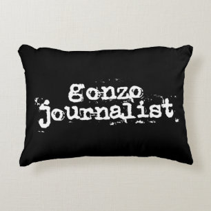 Gonzo Journalist Decorative Cushion