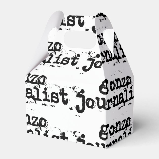 Gonzo Journalist Favour Box (Front Side)