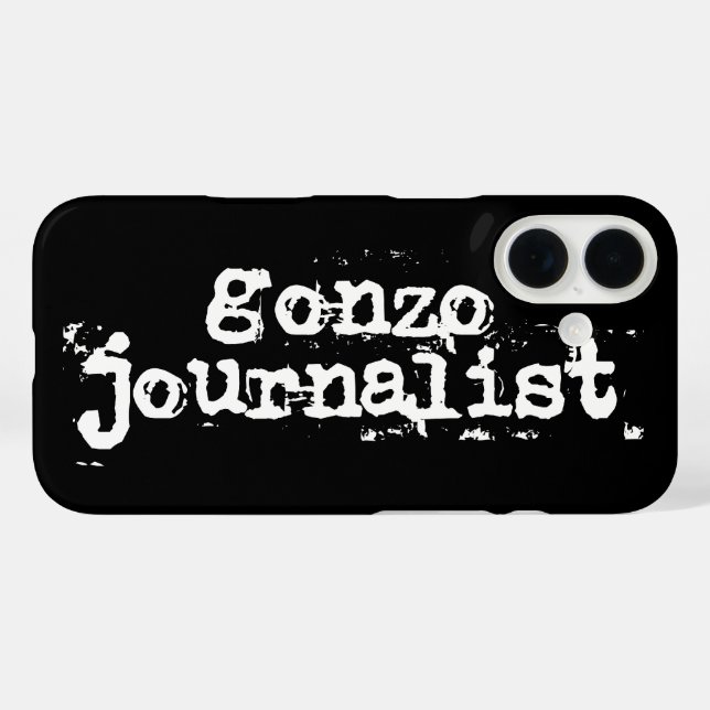 Gonzo Journalist Samsung Galaxy Case (Back (Horizontal))
