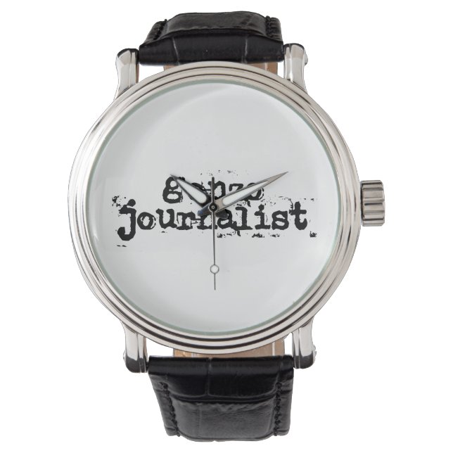 Gonzo Journalist Watch (Front)