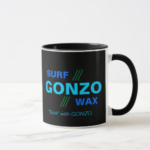 GONZO SURF WAX I mug