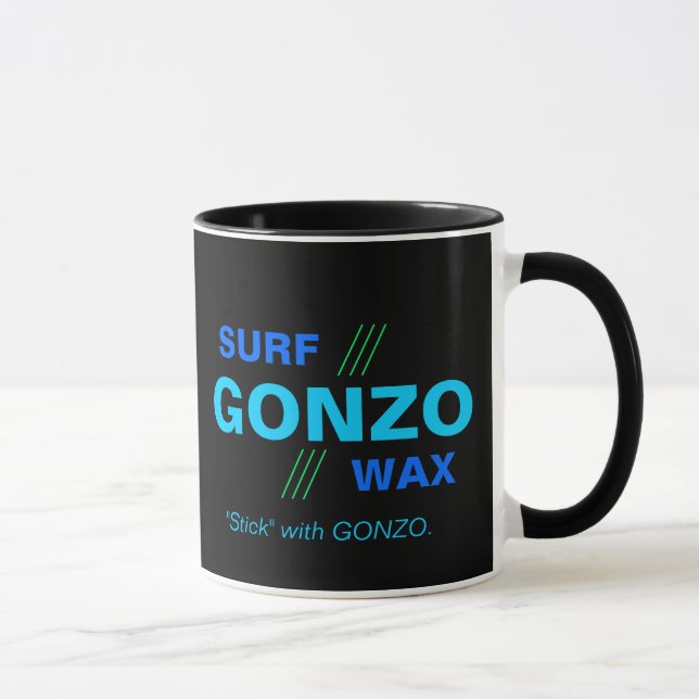 GONZO SURF WAX I mug (Right)