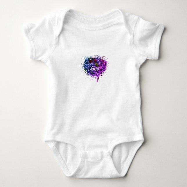 Goo Baby One-piece bodysuit (Front)