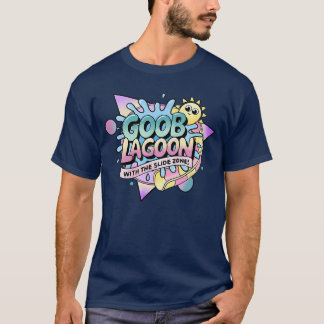 Goob Lagoon Waterpark Survivor withhe Slide Zone f T-Shirt