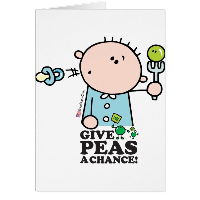 GoochiCoo - Give Peas A Chance (Front)