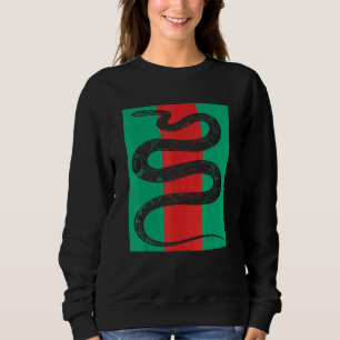 Goochie Snake Reptile Python Rattle Snakes Men Wom Sweatshirt