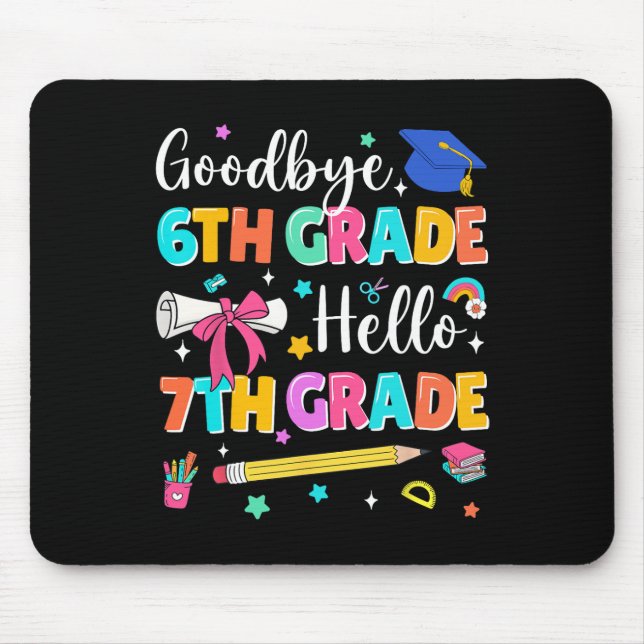 Good3 Back To School  Mouse Mat (Front)