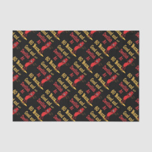 Good and Devilish 60th Birthday Tissue Paper