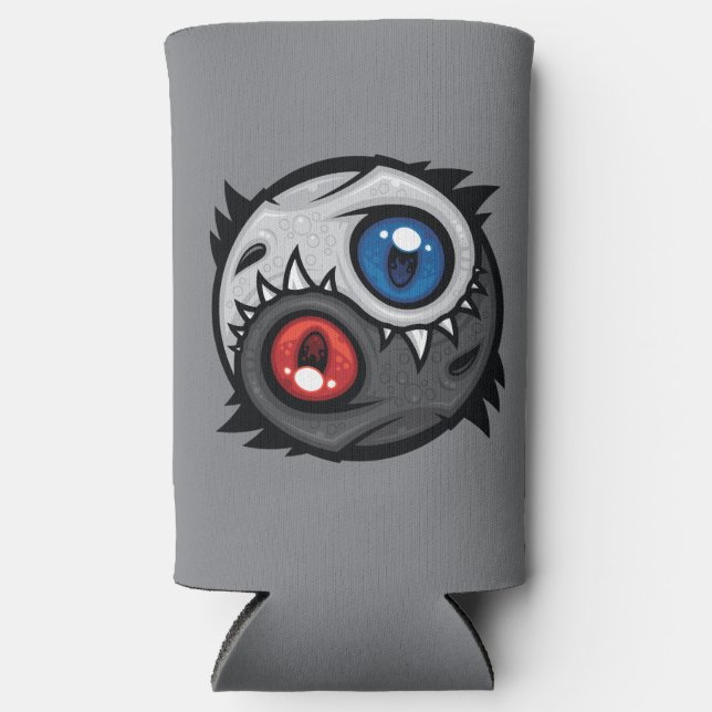 Good and Evil Dragon Yin Yang Seltzer Can Cooler (Front)