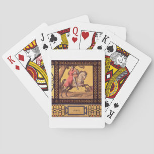 Good and Evil: Libido, 1832 (detail of 89709) (oil Playing Cards
