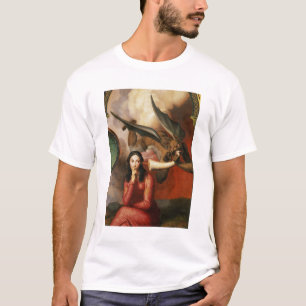 Good and Evil: the Devil Tempting a Young Woman, 1 T-Shirt