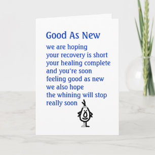 Good As New Card