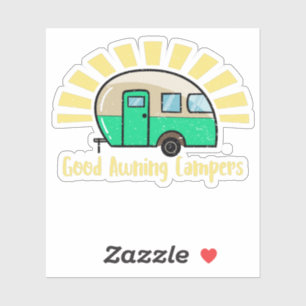 Good Awning Campers funny caravan pun