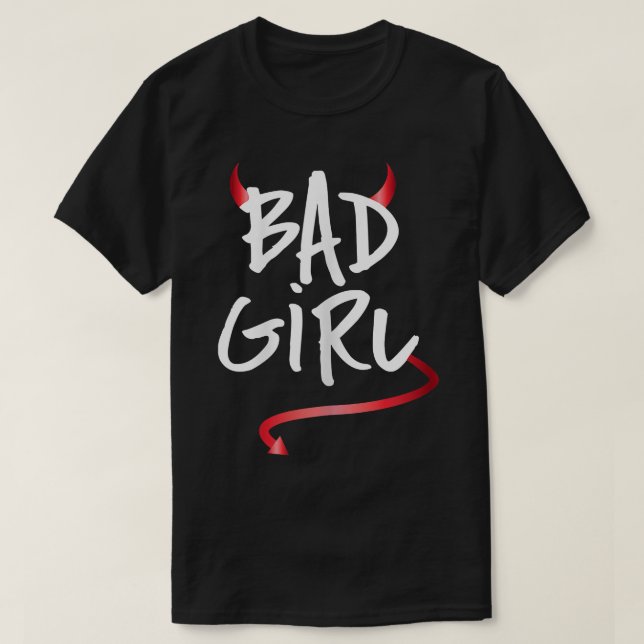 Good Bad Girl Best Friend T sMatching BFF Outfits  T-Shirt (Design Front)