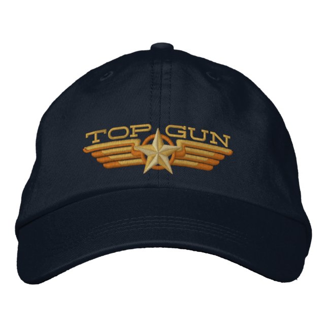 Good Badge Pilot Wings Embroidered Hat (Front)