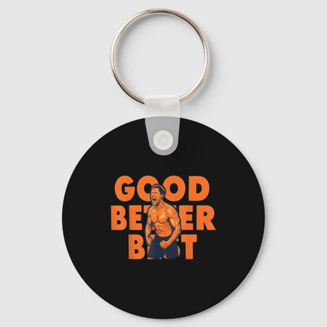 Good Better Ben Johnson  Key Ring (Front)