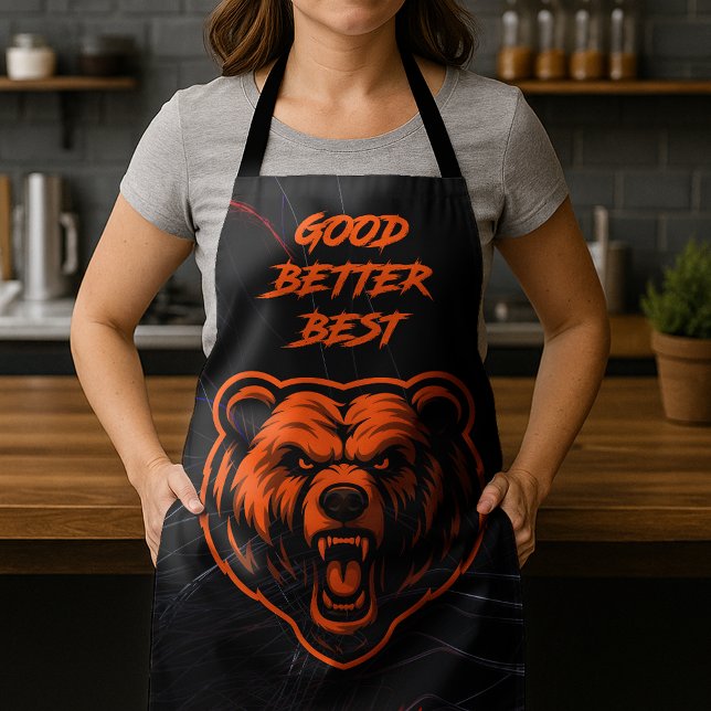 Good Better Best Never Let It Rest Apron (Creator Uploaded)