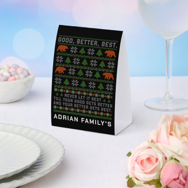 Good Better Best Never Let It Rest Christmas Quote (Insitu(Wedding))