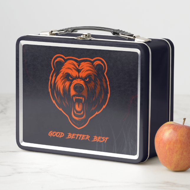 Good Better Best Never Let It Rest Metal Lunch Box (In Situ)