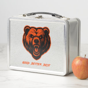 Good Better Best Never Let It Rest Metal Lunch Box