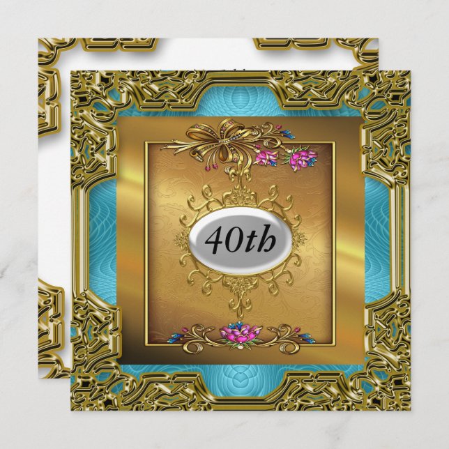 Good Birthday Party Invitations (Front/Back)