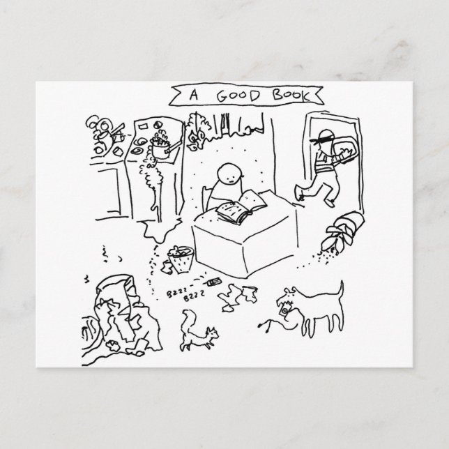 Good Book Postcard (Front)