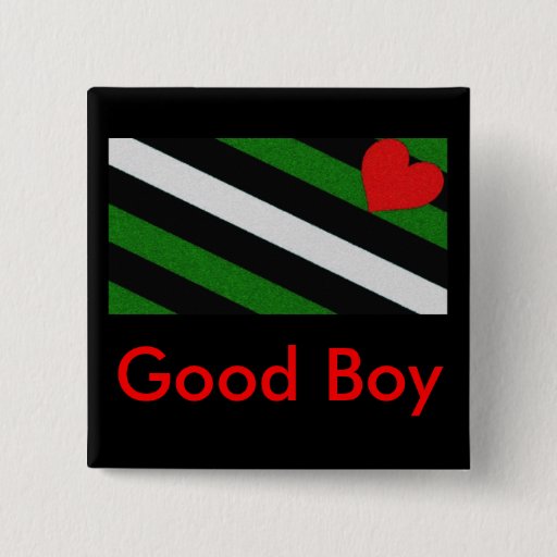 Image of Good Boy 15 Cm Square Badge