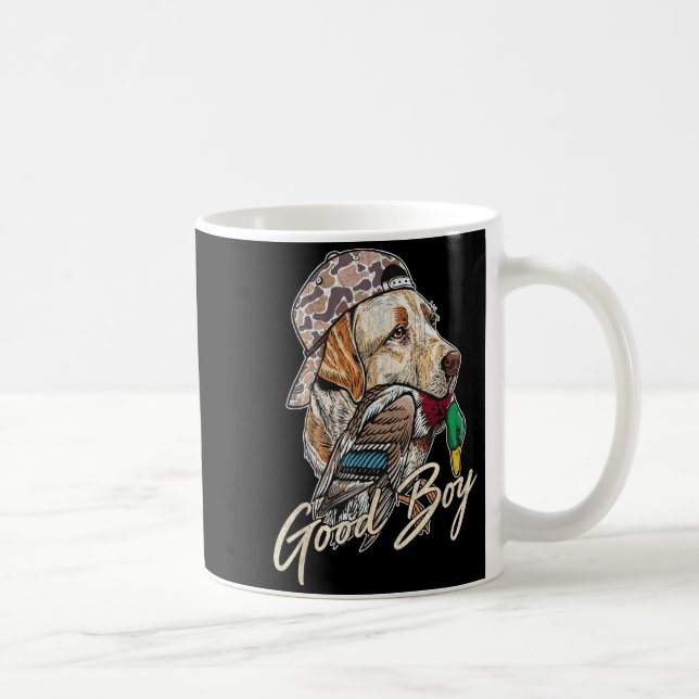 Good Boy Tee Duck Hunting Labrador Retriever For M Coffee Mug (Right)