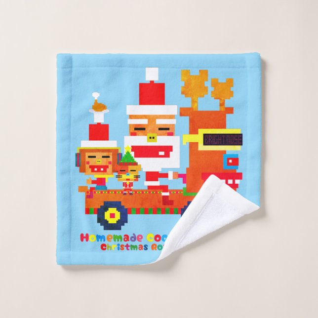 Good boys Christmas Wash Cloth (Wash Cloth)