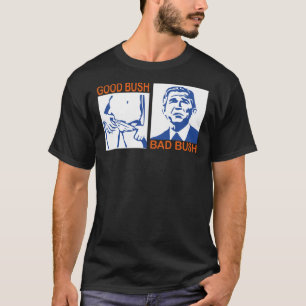 good bush bad bush Long T-Shirt