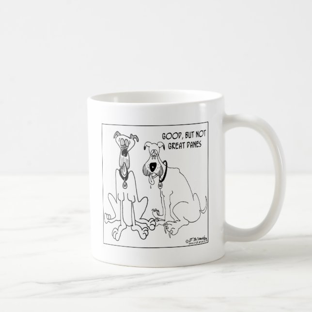 Good, but not Great Danes Coffee Mug (Right)