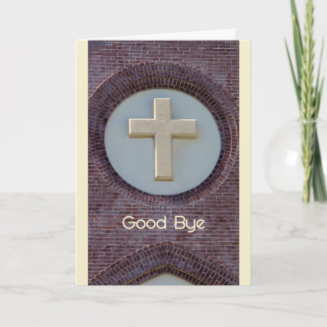 Good Bye Card for Your Great Minister (Front)