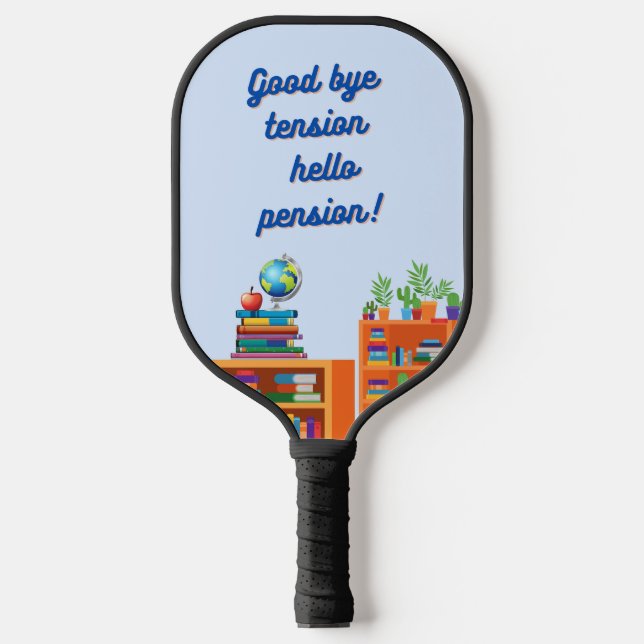 Good bye tension hello pension pickleball paddles  (Front)