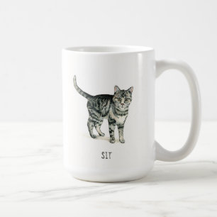 Good Cats: Sit Mug