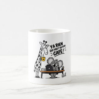Good Coffee – Funny Giraffe & Koala Mug