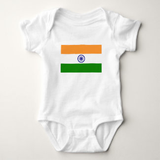 Good colour Indian flag "Tiranga" Baby Bodysuit